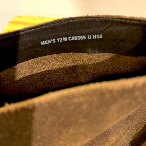 COLE HAAN Brown Suede Leather Chukka Ankle Boots Men's Sz 12 - Picture 2 of 6